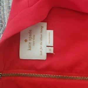 Red Kate Spade Dress